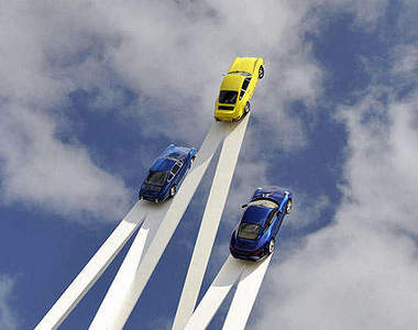 50歲生日過不完《保時捷911》這回把車車開上天了～(驚)