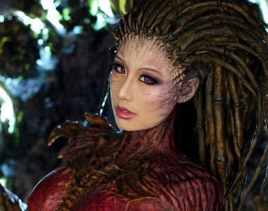 《星海爭霸2 Cosplay》螺旋貓詮釋刀鋒女皇