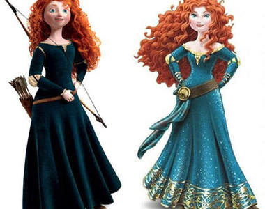 迪士尼改造《勇敢傳說》梅莉達公主 結果被罵慘了...