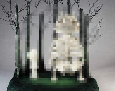 《龍貓死神模型》⊙﹏⊙有股說不出來的恐怖感...