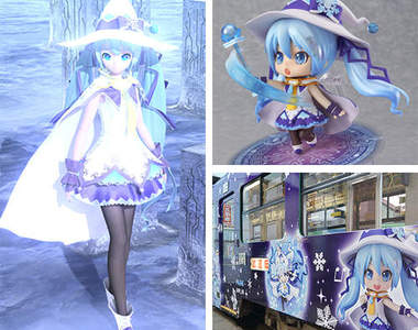 《2014年雪初音》轉職為魔法少女陪你過寒冬 (*´・з・)