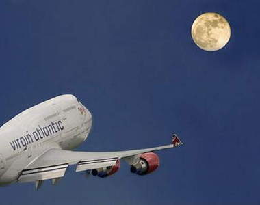 超迷人《航空攝影照》趴兔  這回要到月球去觀光啦~