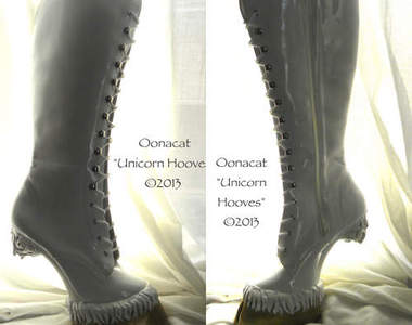 完全無鞋跟的《獸蹄靴》穿上它請小心自己的步伐(扶)