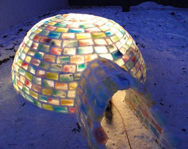 《彩色冰屋》磚吧磚吧七彩霓虹屋～