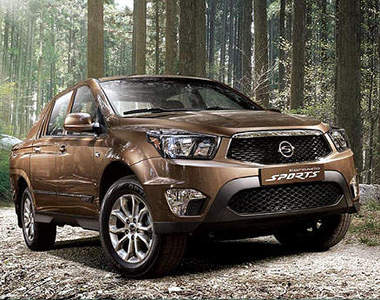 《雙龍Actyon Sports》個性派貨卡升級增戰力~