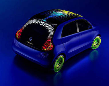 《雷諾Twin`Z概念車》這樣的屁屁不會太招搖嗎？