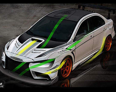 Vilner改造《Mitsubishi Lancer EVO X》兇悍鯊魚頭再進化～