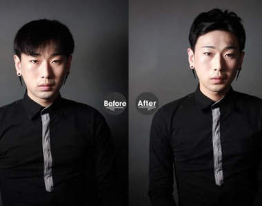 《整形級變髮術》藏住M字額頭 不怕麻煩的男生可以慢慢來~