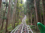 德島祖屋山的單軌鐵路 上山下山一趟整整七.十.分.鐘 德島祖屋山的單軌鐵路 上山下山一趟整整七.十.分.鐘