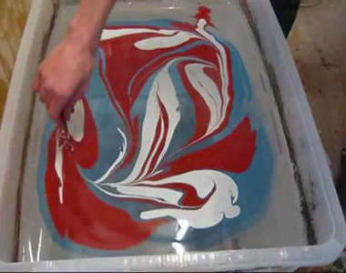 《電吉他彩繪拉花》除了指甲～吉他也可以～