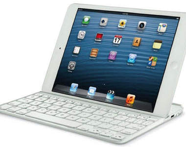 羅技全新iPad mini超薄藍牙鍵盤 帥氣現身啦