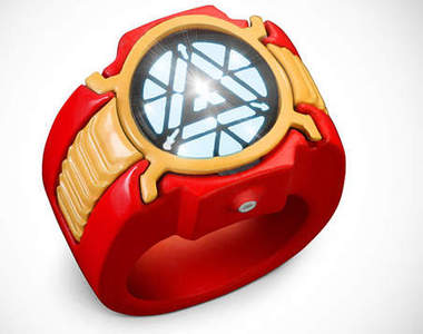 超炫《鋼鐵人3反應爐戒指》  今年耶誕禮物就選它吧~(想敗)