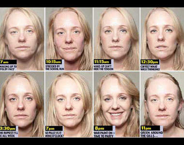 《人臉一整天的變化》原來同一天也會差很多...