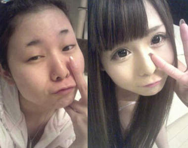 《整形級彩妝》又一發　NICO生主驚人的素顏大公開（ ` jjj ` ）