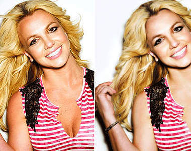 PS前後對比圖 加上會化妝就天下無敵了