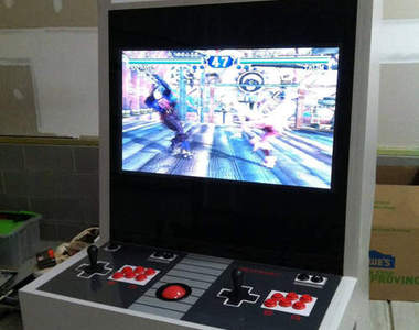 復古NES風大型機台筐體　又一強者玩家自製款