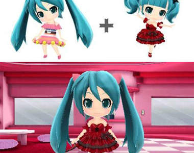 《初音ミク Project mirai 2》混搭換裝系統公開♪