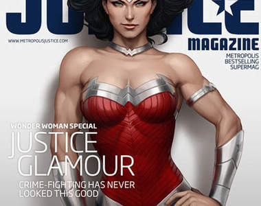 《封面人物:英雄漫畫女主角》這身材也太好了吧(//▽//)