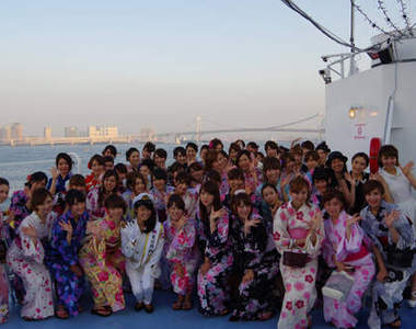 遇見浴衣妹《東京灣納涼船》出發嘍～