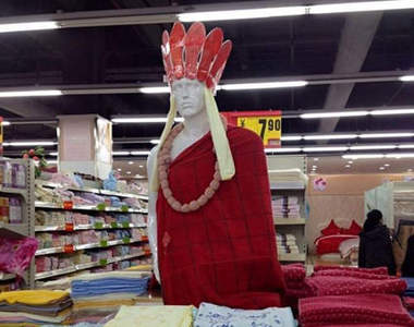 大陸《超市大媽神作》趴兔　看到三藏突然頭一緊XDD（誤）