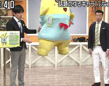 《彈跳系吉祥物》超高速的身體擺動...會上癮耶ww