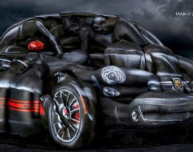 超強大《人車合一》趴兔  你可以再靠近一點...再靠近一點...