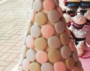 《韓國男友自製馬卡龍聖誕樹送女友》哥送的不是禮物　是我對你的愛