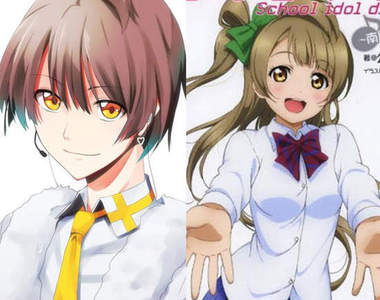 性轉《Lovelive》怎麼全變成歌王子了(●` 艸 ´)