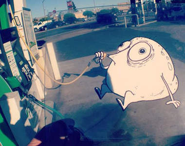 逗趣《憤怒鳥插畫家》讓二次元人物出現在現實中