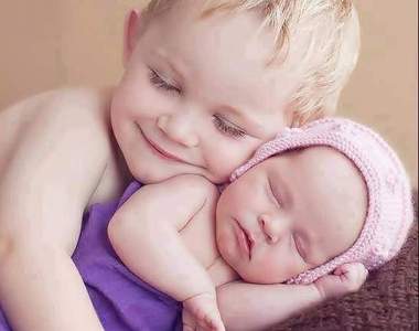 《手足情深》果然小孩睡著的時候才是天使啊～