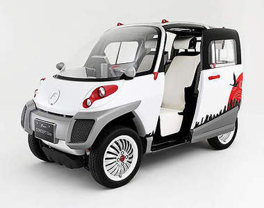 兩棲電動車《Fomm Concept One》水上漂也難不倒喔