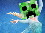Minecraft重現「Let it go」果真是艾莎起厝秀了www