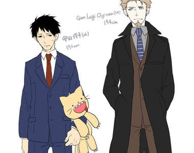 BL網漫《上班族與老外》被義大利帥哥搭訕的日本上班族┌(┌ ^o^)┐