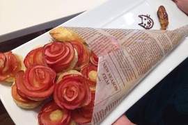 《薔薇形狀蘋果派》到底是怎麼做出來的呢? 《薔薇形狀蘋果派》到底是怎麼做出來的呢?