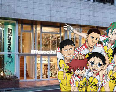 《飆速宅男》主題咖啡廳 可以跟自行車一起開茶會~