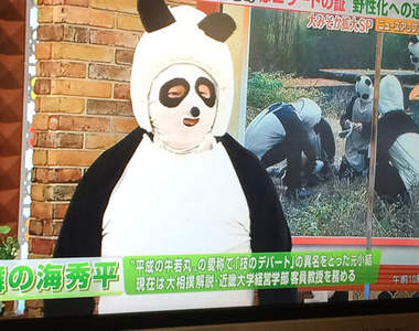 超可愛《熊貓裝》只差一點就像圓仔了?