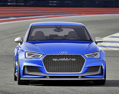 性能概念《Audi A3 Clubsport》馬力525匹超威風