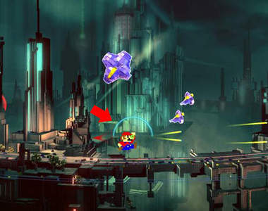 《RESOGUN》可自訂機體的射擊遊戲　瑪利歐在PS4玩沒問題嗎ww