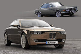 傳承經典《BMW CS Vintage》非官方概念車超吸睛