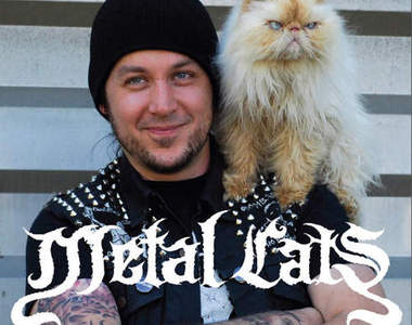 《重金搖滾貓》遇上可愛的喵　Rocker都一起變可愛惹♥