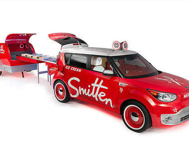 不只可愛《Kia Soul EV》變身可口冰淇淋車？