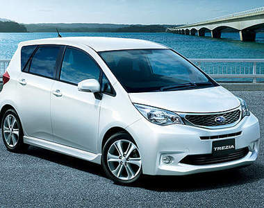 小改款《速霸陸Trezia》變臉換心更迷人