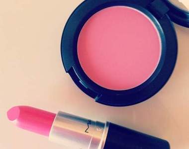 用《口紅自製腮紅》 舊口紅再也不用丟掉啦♪