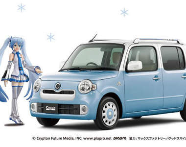 《雪初音x大發Cocoa Mira》北海道限定初音房車