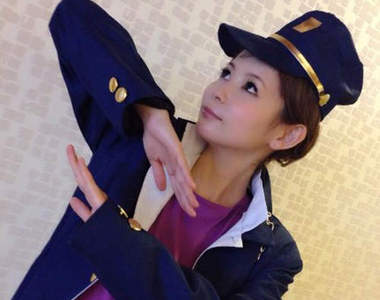 中川翔子ｘJOJO冒險野郎　推特大放送COS美照