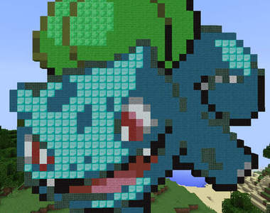 初代151隻《神奇寶貝》竟然都是一磚一瓦蓋出來的!?