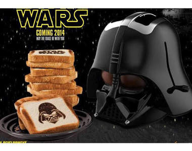 《黑武士麵包機》真的從頭蹦出麵包啊(嚇)