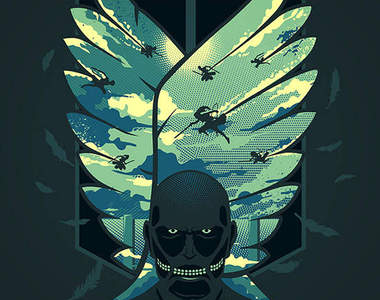 《動漫電玩元素海報設計》這些海報好有意境喔