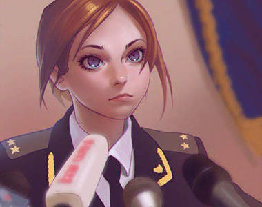 《俄羅斯插畫家》結合俄國和日本特徵的精美畫作