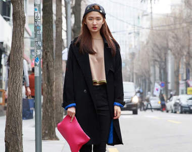 韓國街拍《2014春》這種換季的時候最苦惱了～